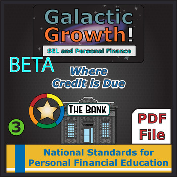 Preview of Galactic Growth: SEL and Personal Finances- Where Credit is Due!