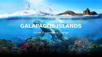 Preview of Galapagos  Islands - Power Point - History Information Facts Wildlife Updated