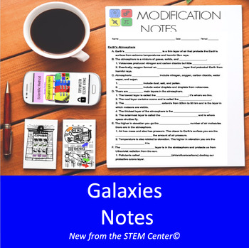 Preview of Galaxies NOTES for 504 & IEP's