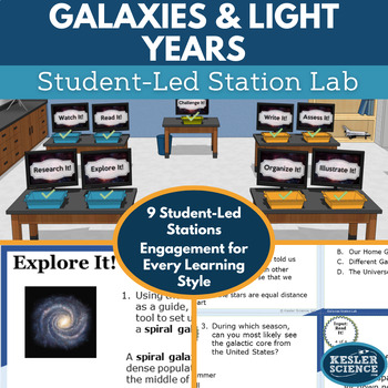 Preview of Galaxies Student-Led Station Lab