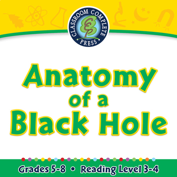 Preview of Galaxies & The Universe: Anatomy of a Black Hole - NOTEBOOK Gr. 5-8