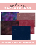 Galaxy Backgrounds for Google Slides and PowerPoint