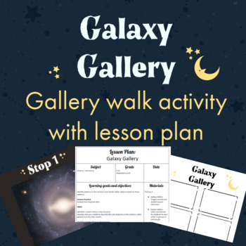 Preview of Galaxy Gallery Lesson Plan