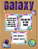 Galaxy & Space Bulletin Board & Posters