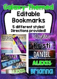 Galaxy Themed Bookmarks