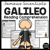 Scientist Galileo Galilee Biography Reading Comprehension 