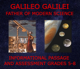 Galileo Galilei: Reading Comprehension Passage and Assessment