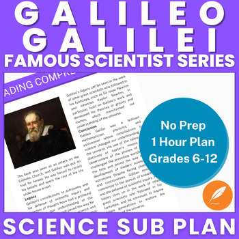 Preview of Galileo Galilei: Astronomy Telescope Helicentric Heretic (NO PREP) Activities++