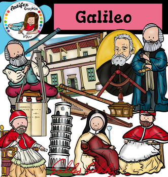 Preview of Galileo Galilei clip art