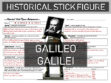 Galileo Historical Stick Figure (Mini-biography)