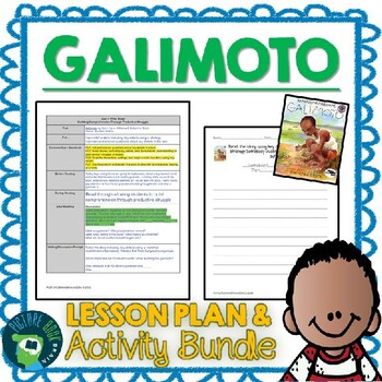 Preview of Galimoto by Karen Lynn Williams Lesson Plan and Google Activities