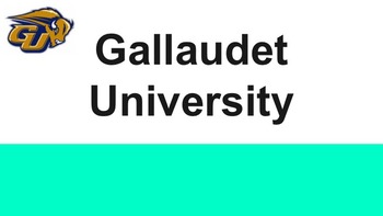 Preview of Gallaudet University