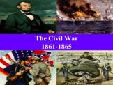 Gallery Walk - Civil War & Reconstruction PPT with Guided 