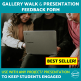 Gallery Walk & Presentation Feedback Form for any Project,