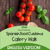 Gallery Walk Spanish Food Culture and Menu Choices | ENGLI