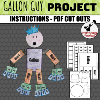 Preview of Gallon Guy or Girl - FACS Kitchen Measurements - Culinary Activity - 