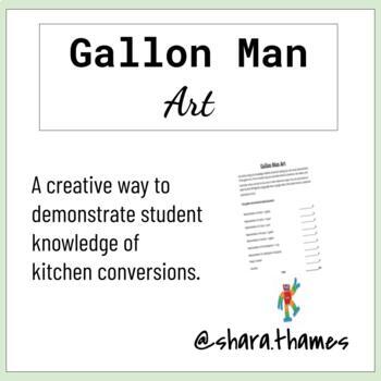 Preview of Gallon Man Art 
