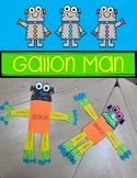 Gallon Man {FREEBIE}