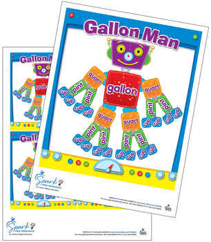Preview of Gallon Man Study Buddy Free Printable FR01687
