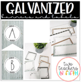 Galvanized Farmhouse Banners and Labels