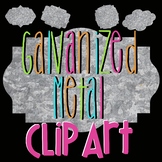 Galvanized Metal CLIPART | Rustic Farmhouse Decor | Set ONE!