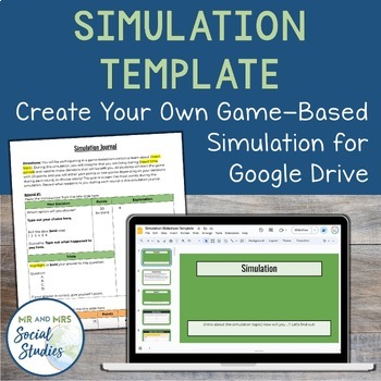Preview of Game-Based Simulation Template for Google Drive