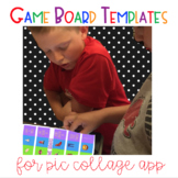 Game Board Graphic Organizers For Pic Collage App