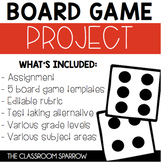 Board Game Project (Instead of a test, try this!)