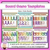 Game Board Templates Bundle - Basic Sets A to F