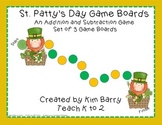 Game Boards - Addition and Subtraction Practice - St. Patt