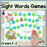 Game Boards - Dolch Sight Words Practice - Easter Edition