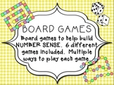 Board Games - Number ID & Number Sense