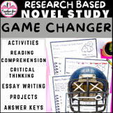 Game Changer Tommy Greenwald Novel Study Curriculum Lesson
