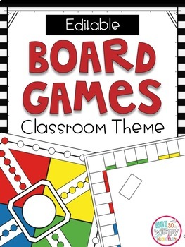 Preview of Game Classroom Theme Decor and Organization EDITABLE Kit