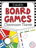 Game Classroom Theme Decor and Organization EDITABLE Kit