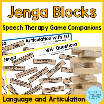 Jenga Block Communication Board