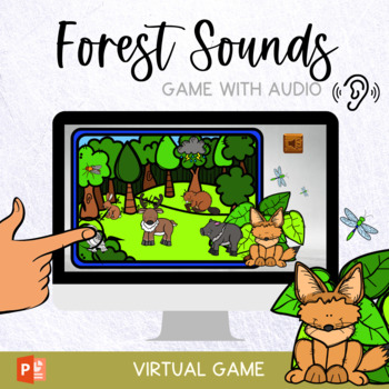 Preview of Guess the Forest Sounds - Soundscape- Animal Sounds - Music Game - With Audio