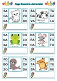 Game: Forming the Words (Portuguese for kids)