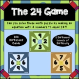 Game - Make 24 - Critical Thinking Arithmetic Math Game!