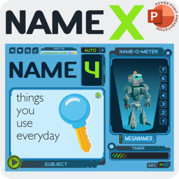 Preview of Game Name X (PowerPoint)