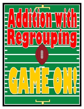 Preview of Game On: Addition with Regrouping Unit Plan and Activities