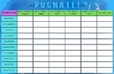 Game: Pugnate Latin Review, All Noun Declensions (1st, 2nd
