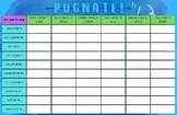 Game: Pugnate Latin Review, Roman Food (1st, 2nd, and 3rd 