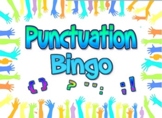 Game: Punctuation Bingo games (remote and in person versions)