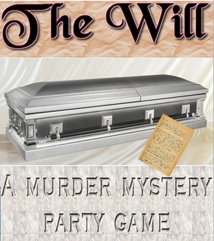 Preview of Game: The Will Murder Mystery activity/script & lesson plans