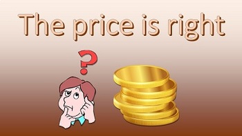 Preview of Game "The price is right" (Chinese)