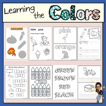 Preview of Game and activities to learn the colors.