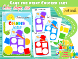 Game for print Colored jars — Anelok