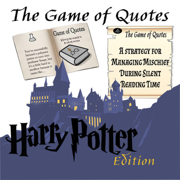 Preview of Game of Quotes: Harry Potter Edition