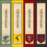 Game of Thrones Bookmarks